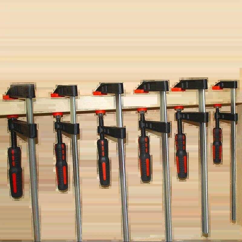 Xj Woodworking Metal Fi F Clamp Quick Ratchet Clip Heavy Duty Wooorking ...