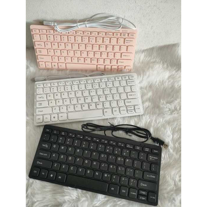 Universal Keyboard Usb Mini Multimedia Keyboard For Laptop Pc | Shopee ...