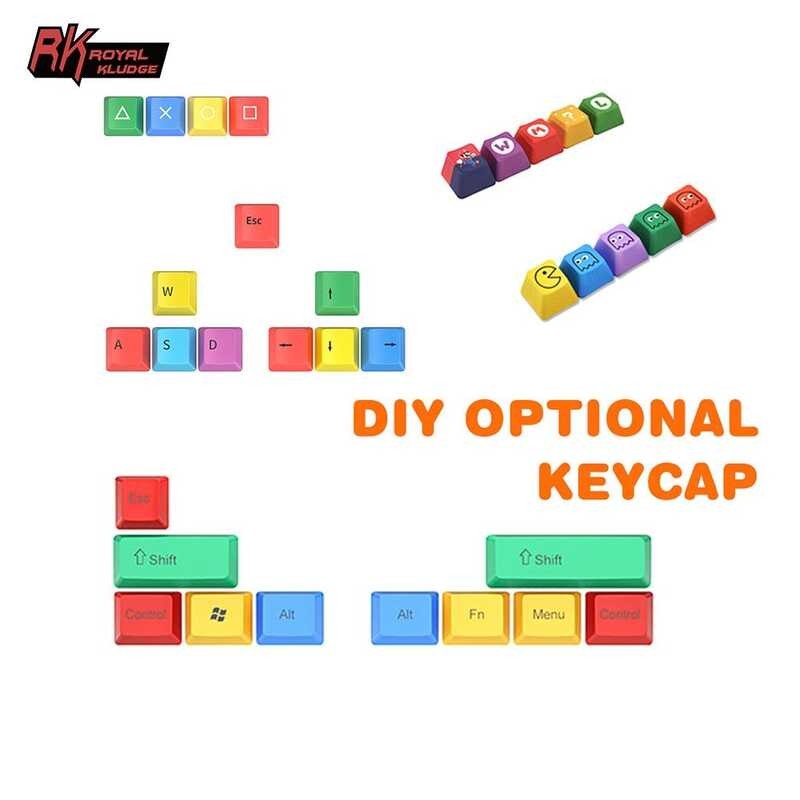 RK ROYAL KLUDGE PBT For Mechanical Mini Custom Personalized Color PC ...