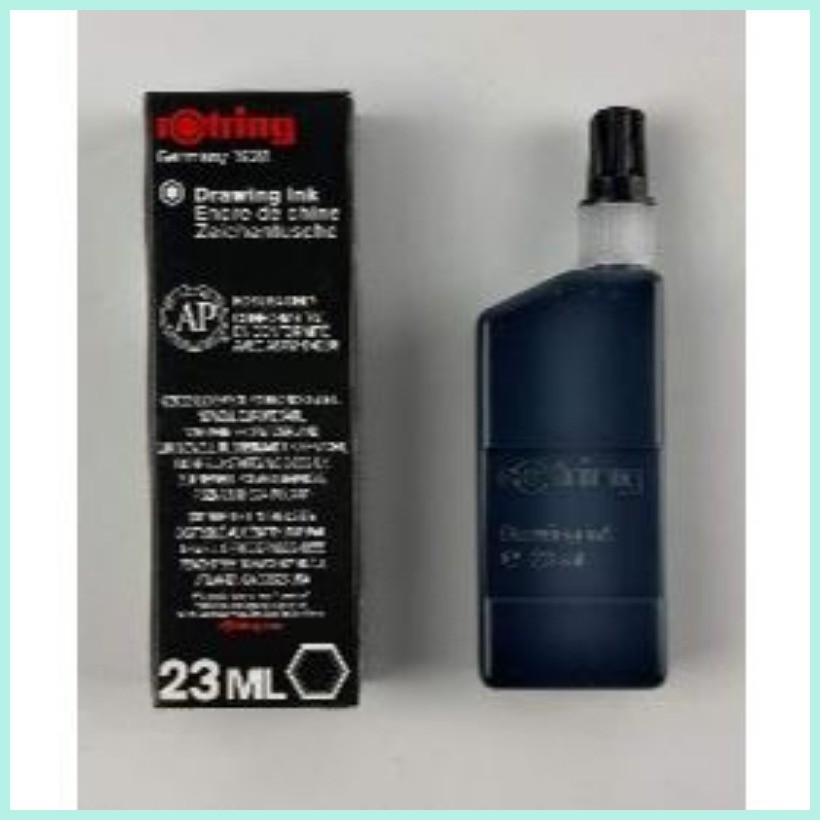Rotring Black Drawing Ink | Shopee Philippines