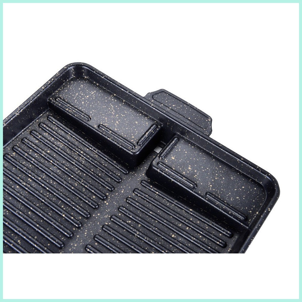 infinite BBQ GRILL Korean Barbeque Grill Plate (Rectangular Grill Pan ...