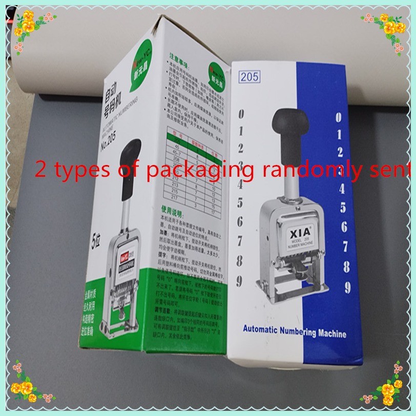 Metal 5-Position Automatic Numbering Machine Roller Digital Graffiti ...