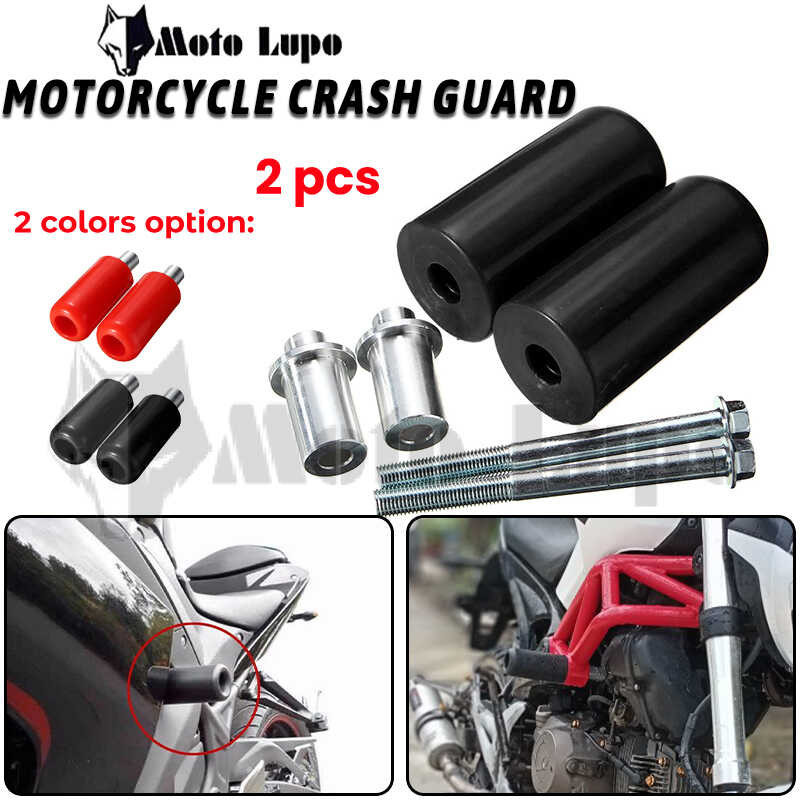 Lupo COD Moto Motorcycle Universal Slider Bolt Crash Guard 2pcs 2024 ...