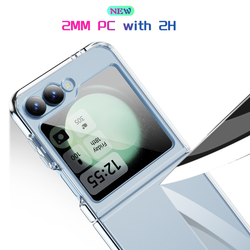 Slim Armor Clear Hard Acrylic+soft TPU Phone Casing Samsung Galaxy Z ...