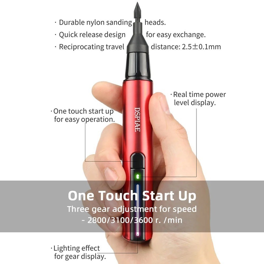 DSPIAE ES-A Reciprocating Sander for Model DIY Electric USB Charge ...