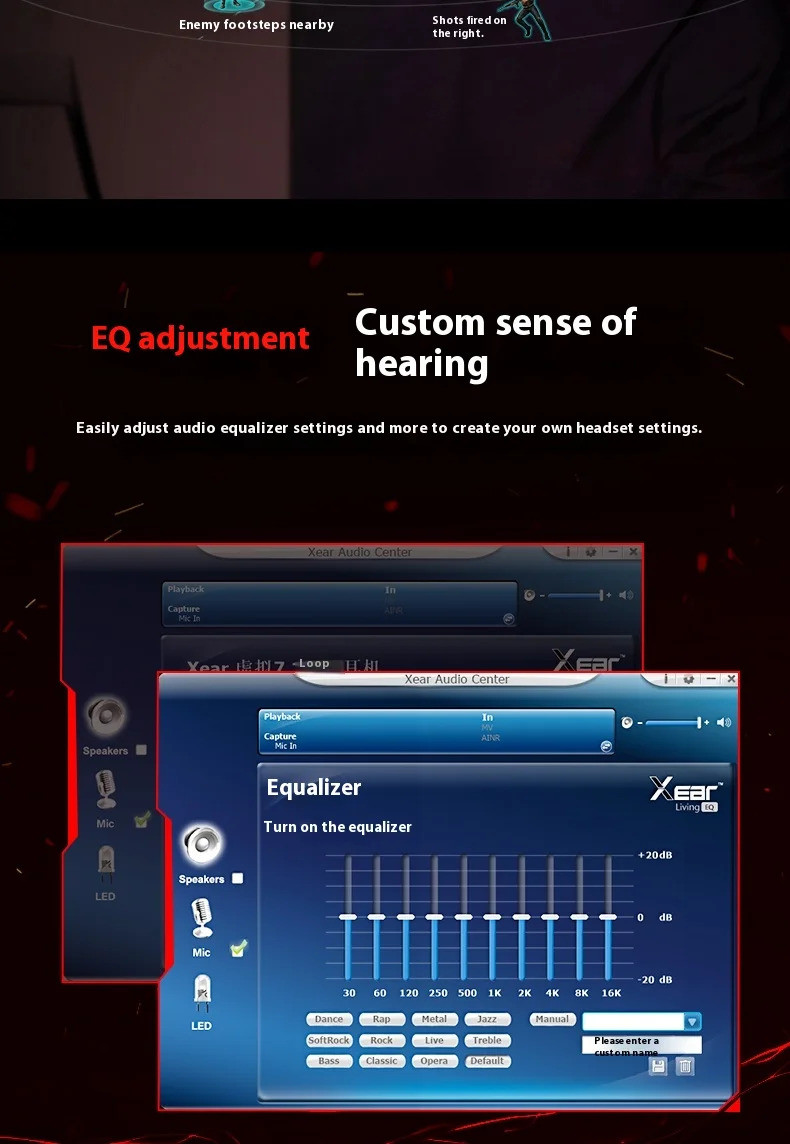 Mchose S9 Pro Wireless Headphone Aluminium Alloy Tri Mode Low Delay ...