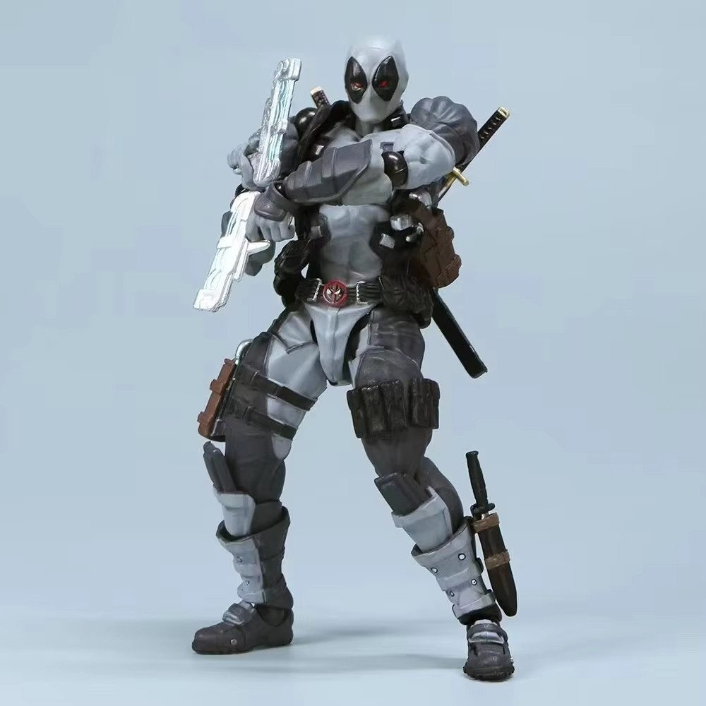Amazing Yamaguchi Deadpool 2.0 Grey Action Figure Quality Version ...