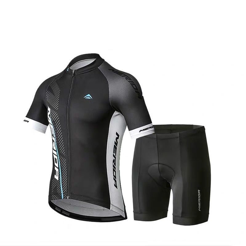Milida short-sleeved cycling suit suit mountain bike clothes Tour de ...