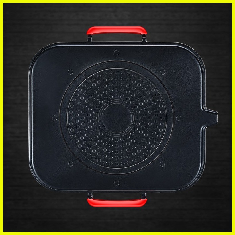 NonStick Grill Pan For Induction cooker/Gas stove Samgyupsal Korean