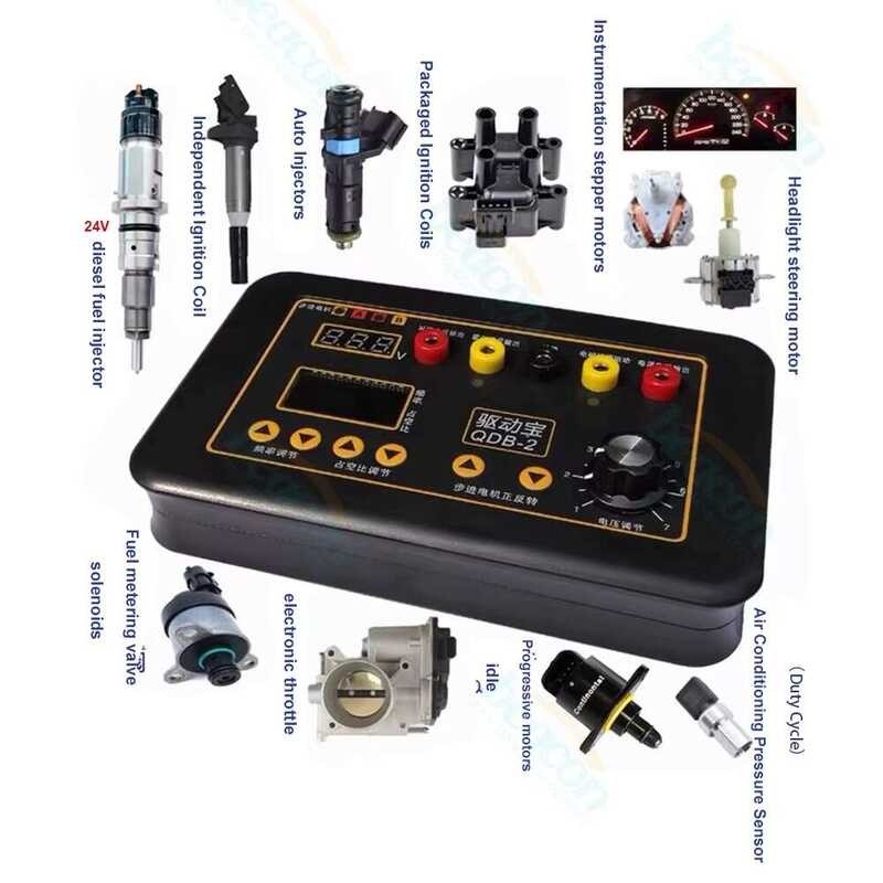 New Car Ignition Coil Test Injector Solenoid Valve Stepper Motor Tester ...