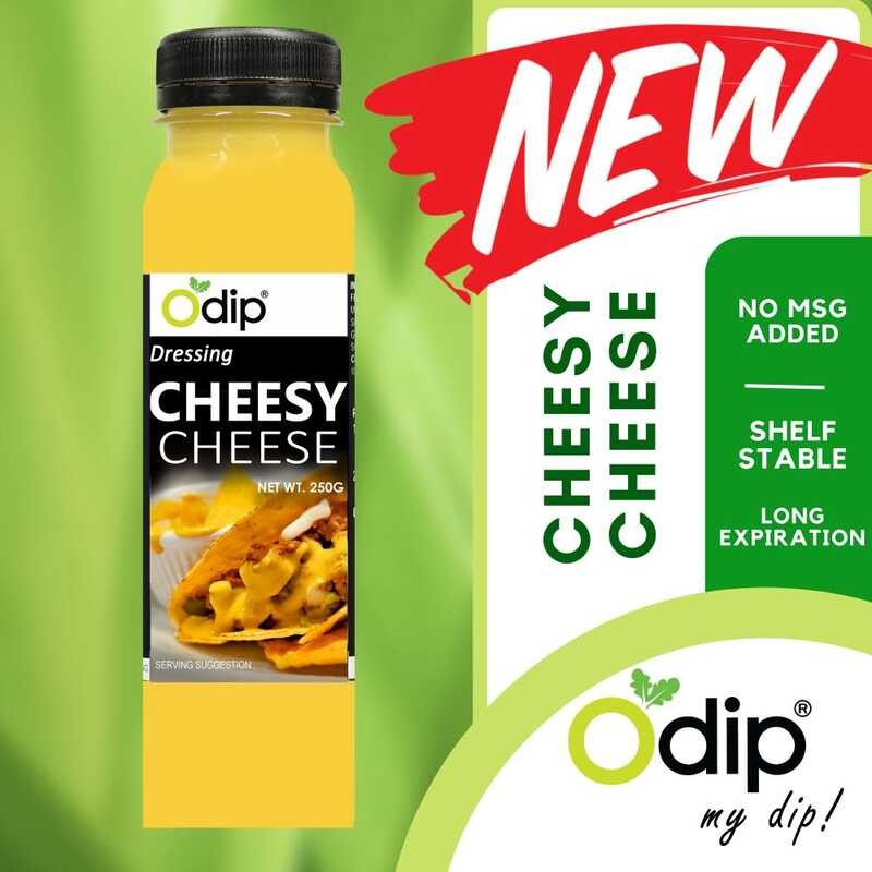 Odip Cheesy Cheese Dip Dressing 250G ( Nachos, Fries, Shawarma, Tacos ...