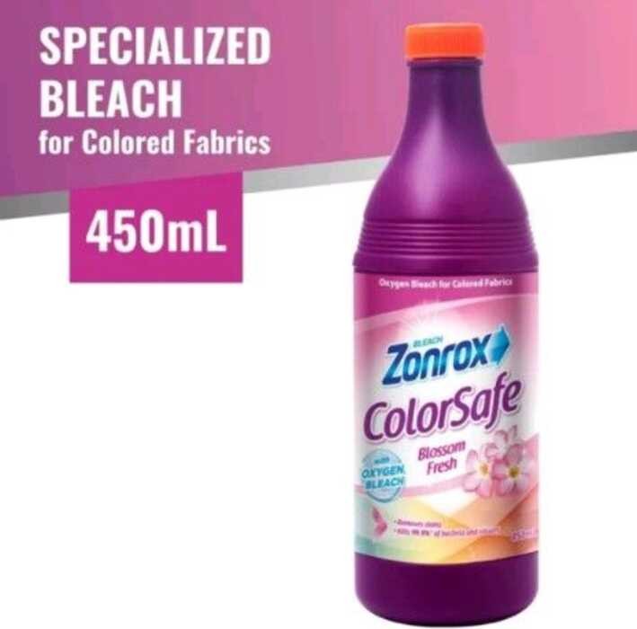 Zonrox Color Safe, Original, Lemon 500Ml 8Ca | Shopee Philippines