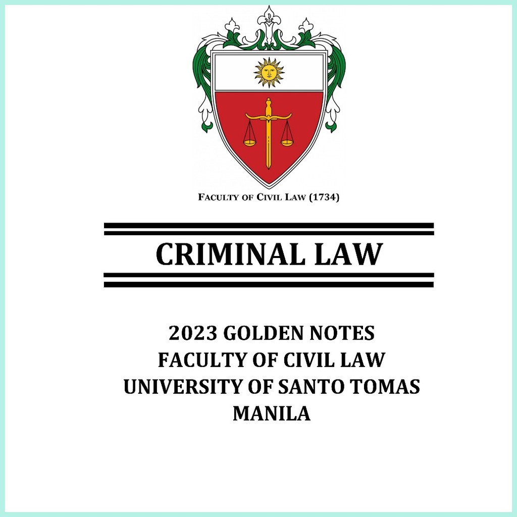 2023 UST GOLDEN NOTES BAR REVIEWER | Shopee Philippines