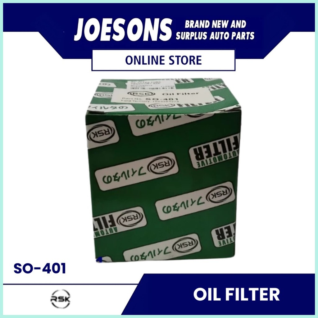 RSK : OIL FILTER SO-401 FOR FORD TERRITORY | Shopee Philippines