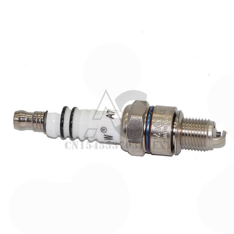 2pcs A7TC GY6 Spark Plug Replacement 50cc 70cc 90cc 100cc 110cc 125cc 150cc Moped Scooter ATV Quads Dirt Bikes Go Kart Scooter
