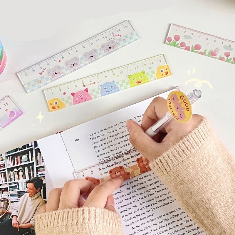 Anime Peripherals Creative Ruler - Portable, Acrylic - High Precision ...