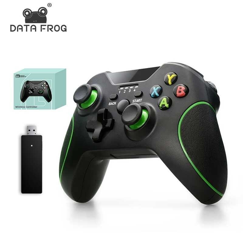 FROG 2.4G DATA Wireless Controller Xbox One Control Joystick PC Gamepad ...