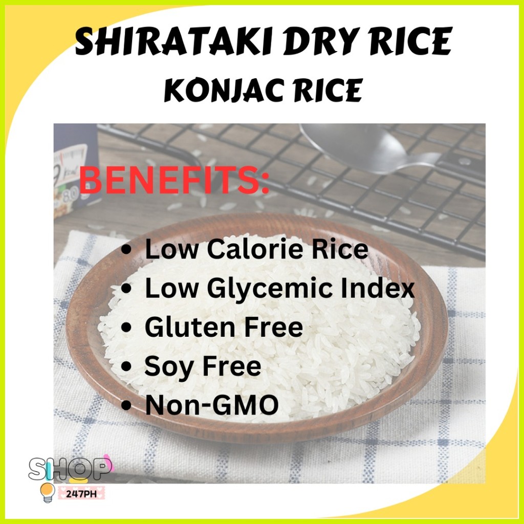 Shirataki Rice 1kg Shiratake Rice Shirataki Dried Rice Keto Products