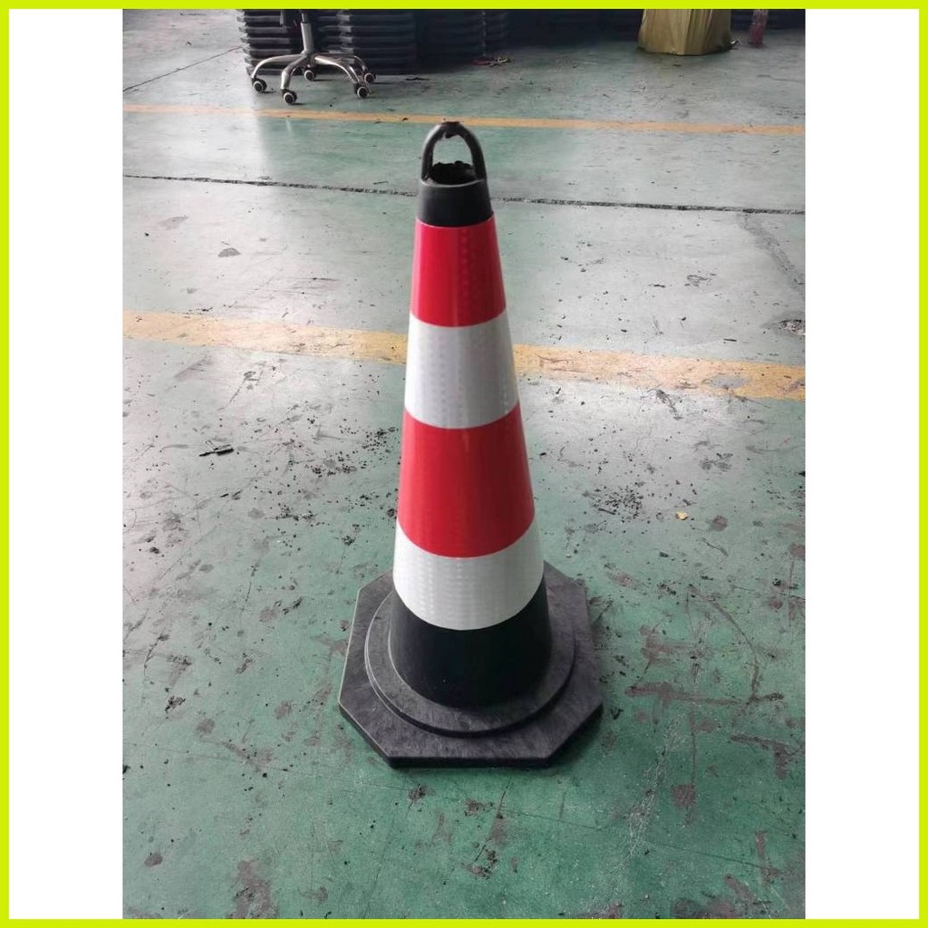 PE Traffic Cone with Rubber Base, 75cm (6 pcs) | Shopee Philippines