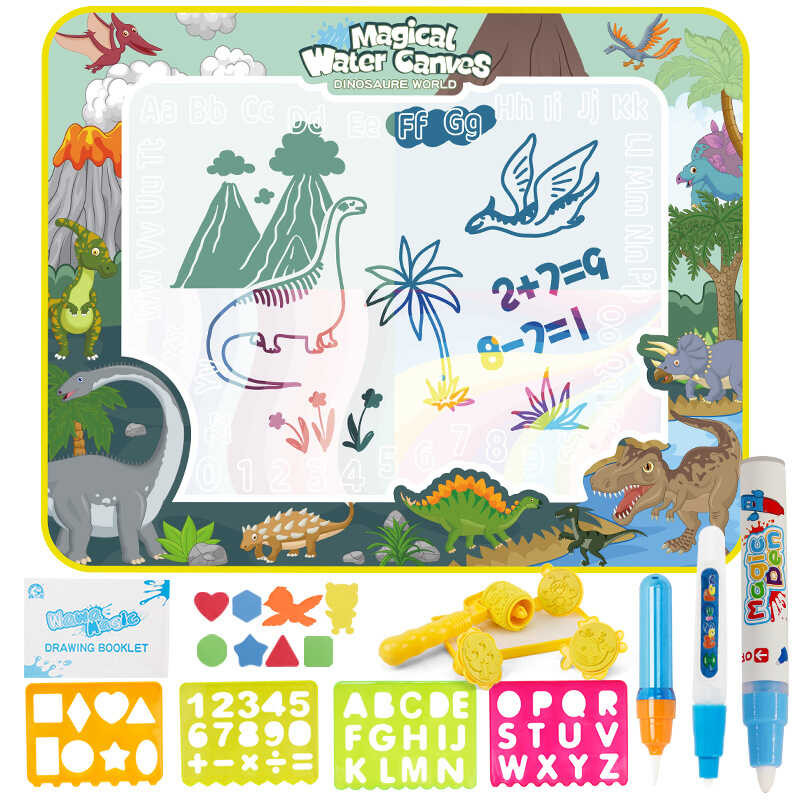 Roll Over Dinosaur Image To Zoom In Water Kids Painting Writing Doodle