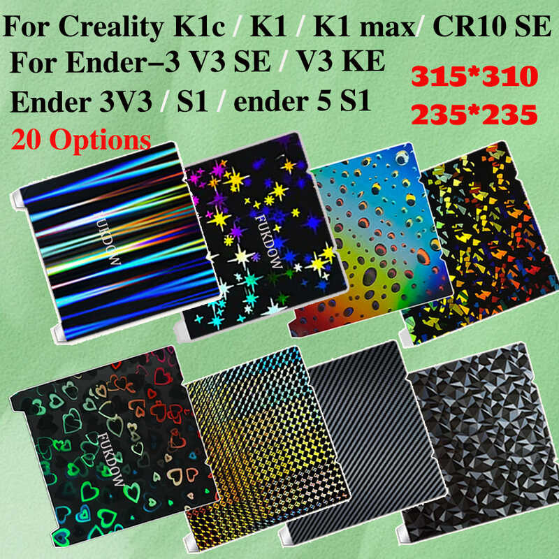 Upgrade Pey Para Sa Hotbed Creality K1 Build Plate K1 Max Pei Bed 3D ...