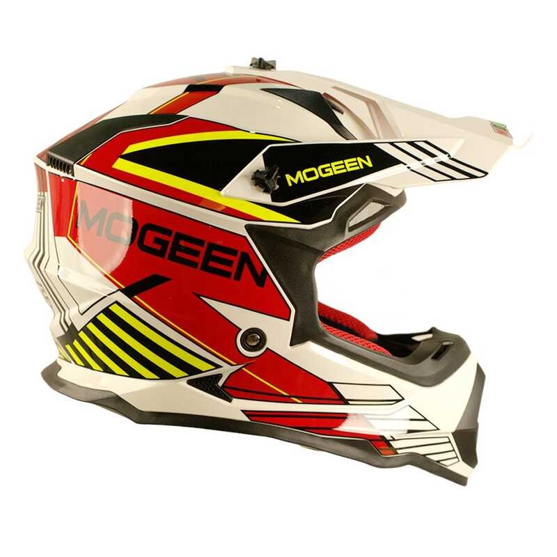B6 ABS Cascos Para Moto Ece22.06 Approved OffRoad Helmet For