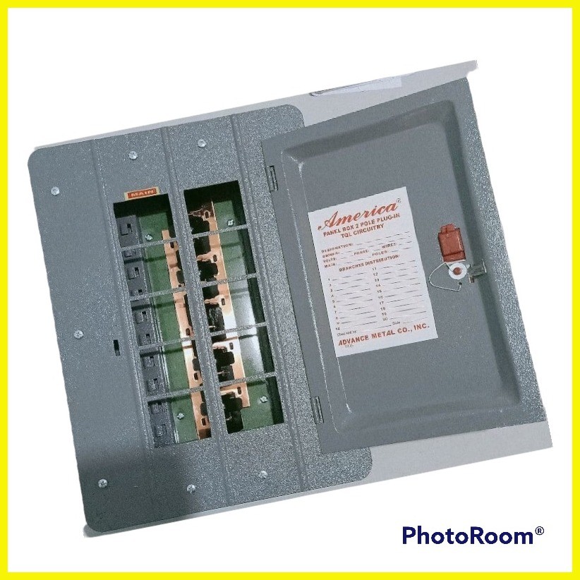 ☪ AMERICA ELECTRIC PANEL BOX 2 POLE PLUGIN CIRCUIT BREAKER SIZE 2X2