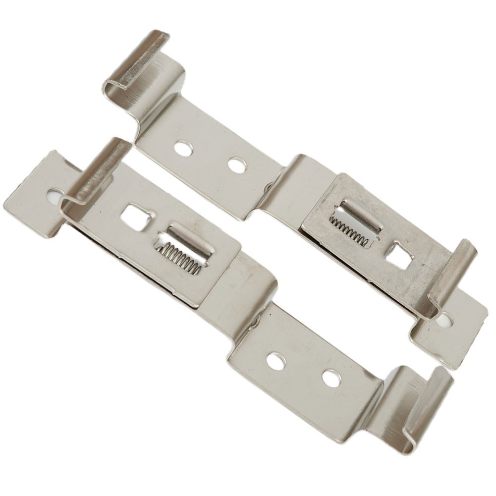 【ONCE+】2Pcs Frame Number Plate Clips Spring Holder Truck Car Trailer ...