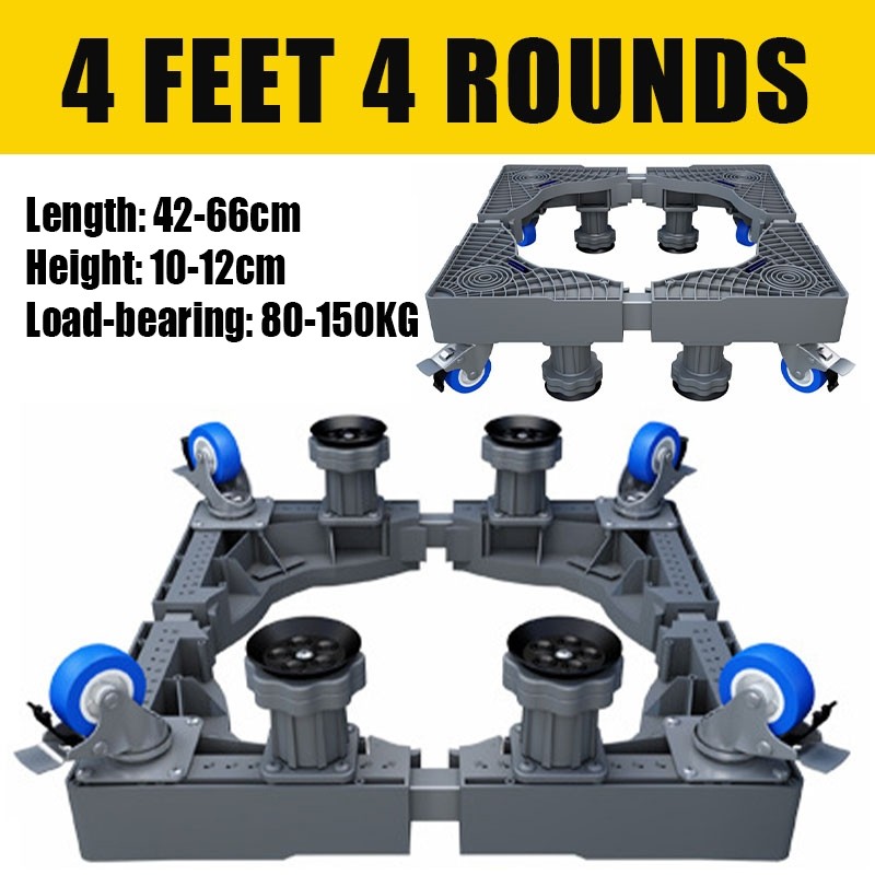 ♞Refrigerator Rack Ref Stand with Wheels Heavyduty Washing Machine ...