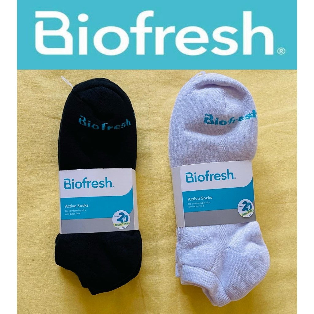 BioFresh Men's Thick Antimicrobial Low Cut Sports Socks RMSKG21 - 3 ...