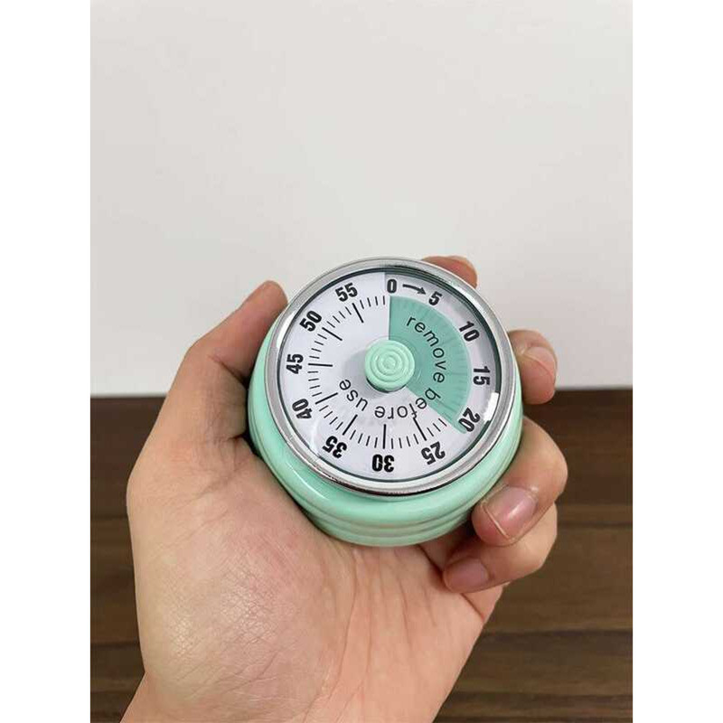 Japanese Style Mechanical Kitchen Cooking Timer Reminder Visual Time ...
