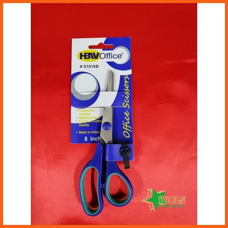 HBW Office Scissors ( 6 inch, 7½ inch, 8½ inch ) | Shopee Philippines