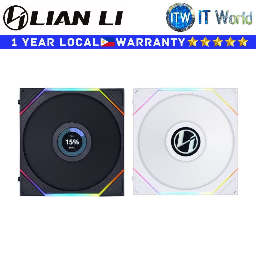 Itw | Lian Li PC Fan Uni Fan TL LCD 140 RGB Fluid Dynamic Bearing ...