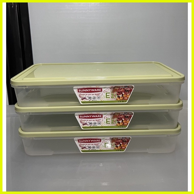1.8L Rectangular Food Keeper 728 PRICE PER PIECE Graham Sushi Dimsum