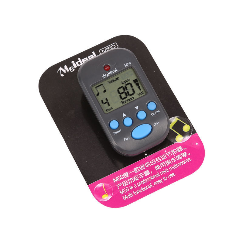 Mini Metronome M50 Piano Drum Violin Guzheng Musical Instrument ...