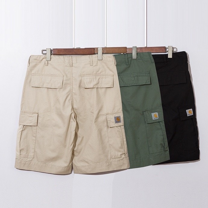 Street Wear Shorts carhartt wip aviation short Checked Cargo Shorts Shopee Philippines