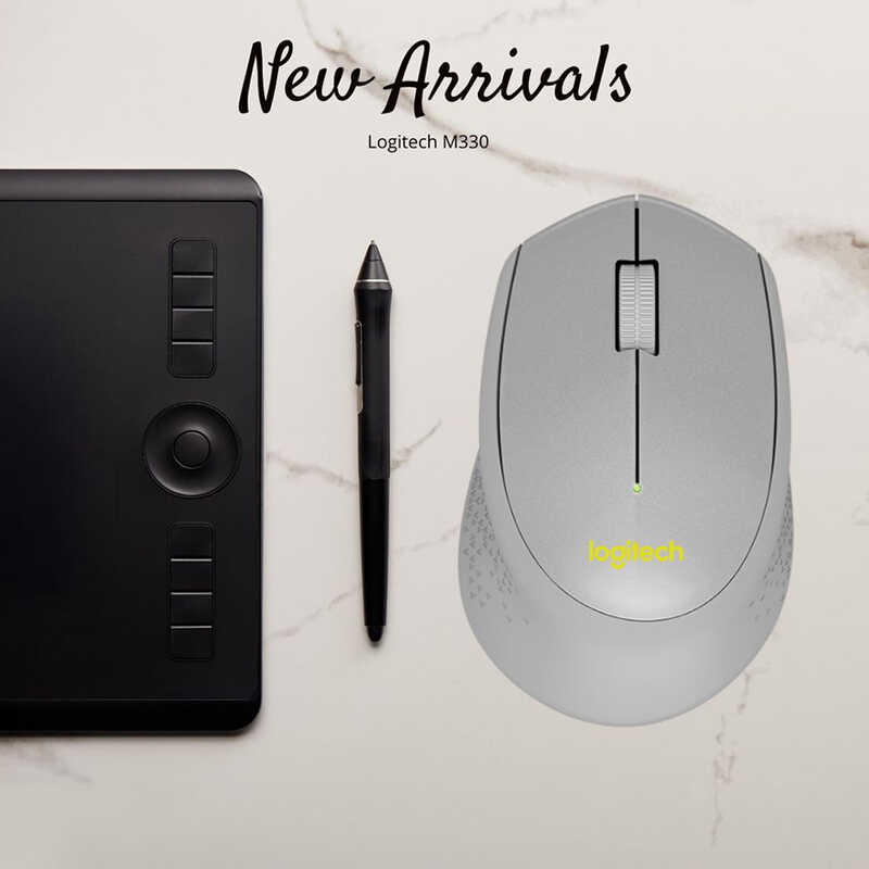 [Ready To ★ Ship] Original Logitech M330 Wireless Office Mouse Silent