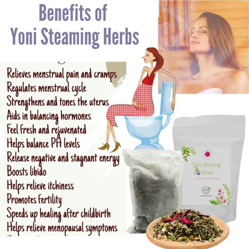 Yoni Steaming Herbs 50g Hemorrs Regulate Cycle Conditions the Womb ...
