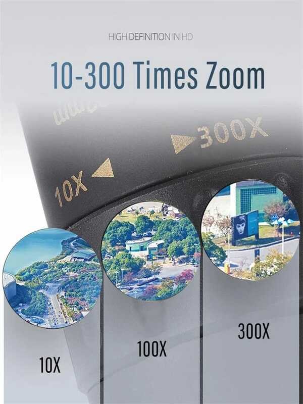Military Metal 10300X Zoom HD Powerful Binoculars Long Range Portable