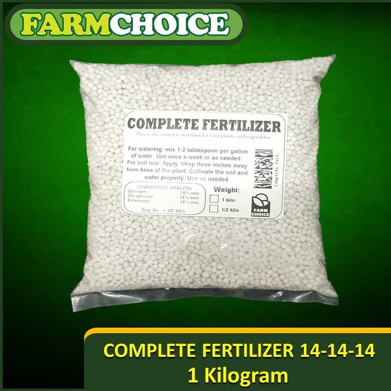 COMPLETE FERTILIZER 14-14-14 (1kg) | Shopee Philippines