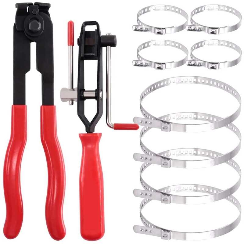 CV Joint Boot Clamp Pliers Car Kit Auto Hose Axle Pliers Exhaust Pipe