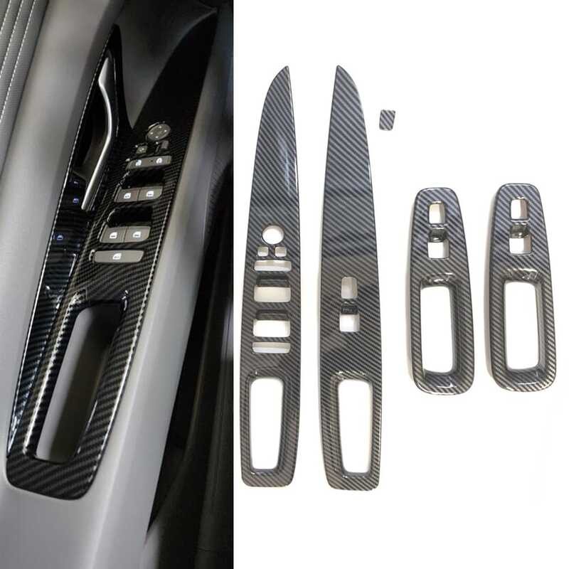 door JUIVEL 4piece lock glass control button panel cover window