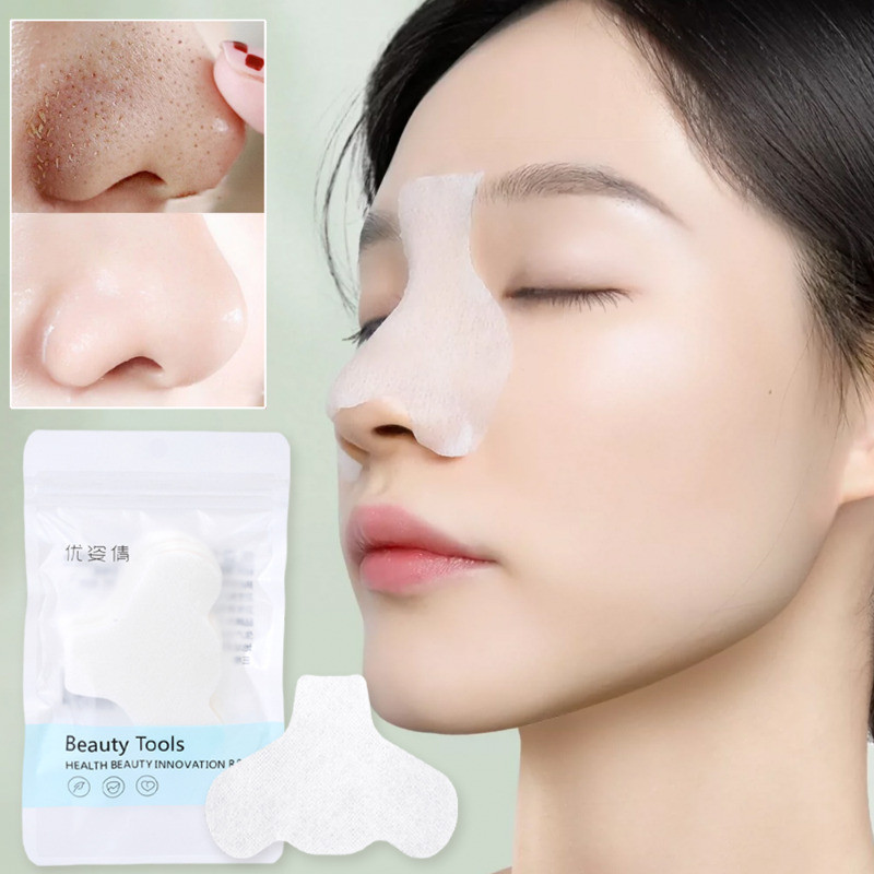 100Pcs Blackhead Nose Mask Paper Blackhead Removal Nose Strips T