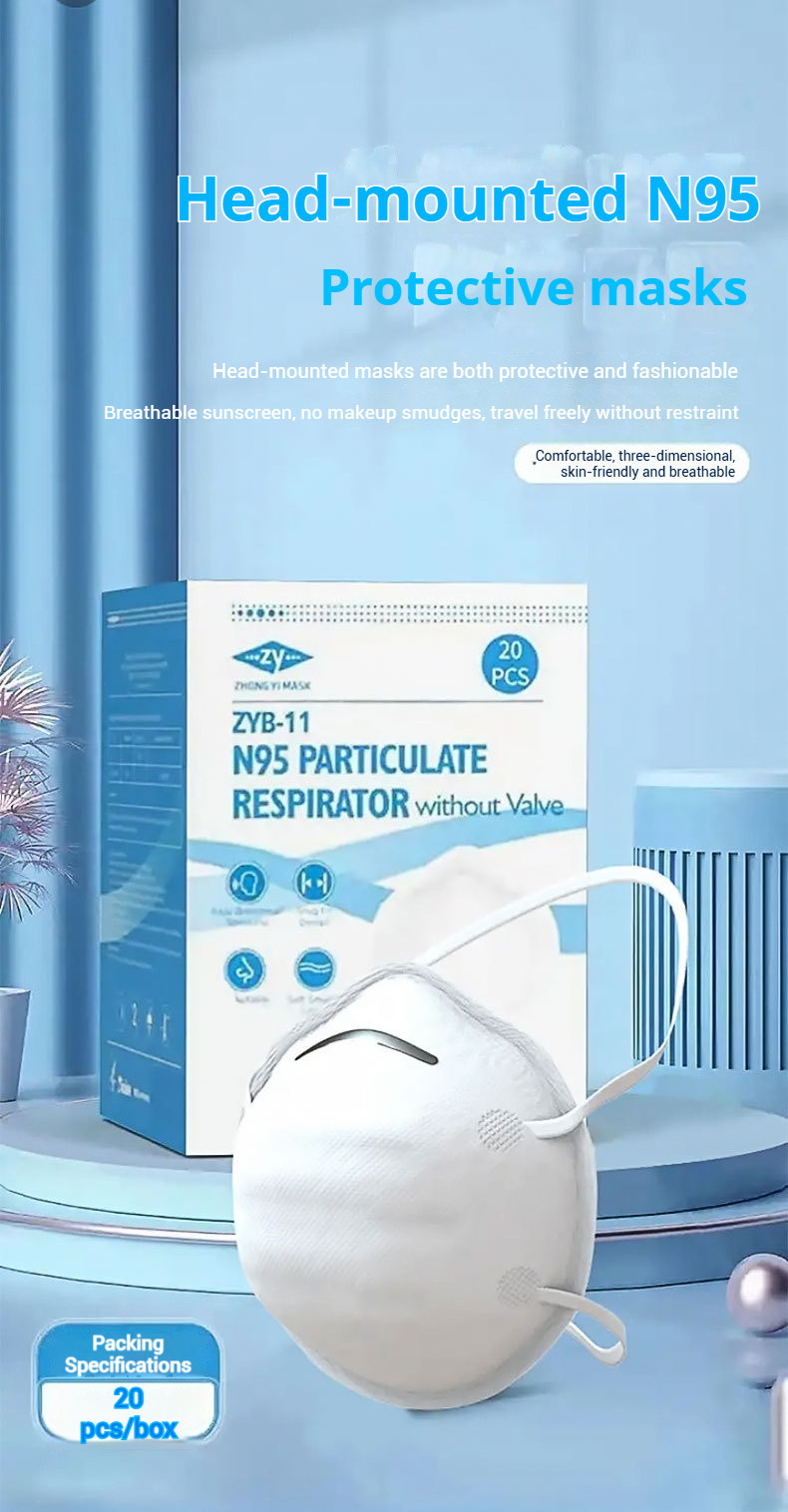 [Ready Stock] Brimm 20pcs/Box n95 Protective Mask Three-Dimensional 3d ...
