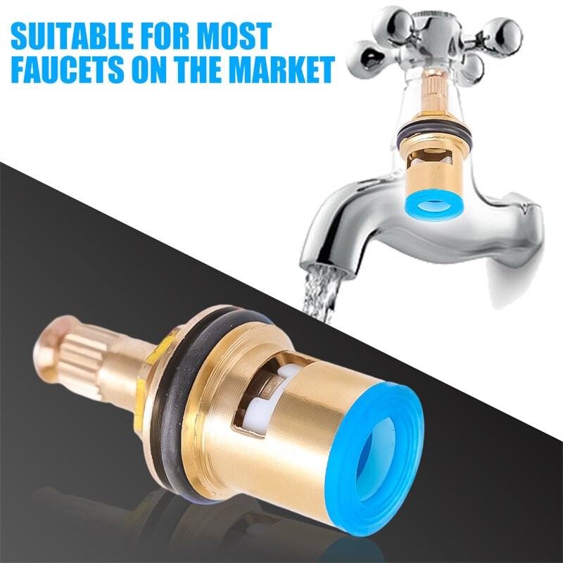 BK Universal Replacement Tap Valves Brass Ceramic Disc Cartridge Inner ...