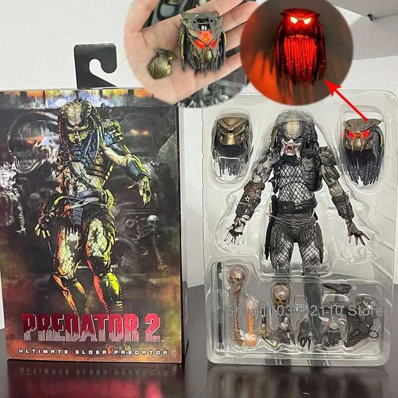 Elder NECA Predator Figure With LED Predator VS Alien Edition Predator ...