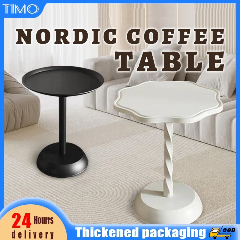 Nordic Coffee Table Side Table Simple Small Tea Table Sofa Side Table ...