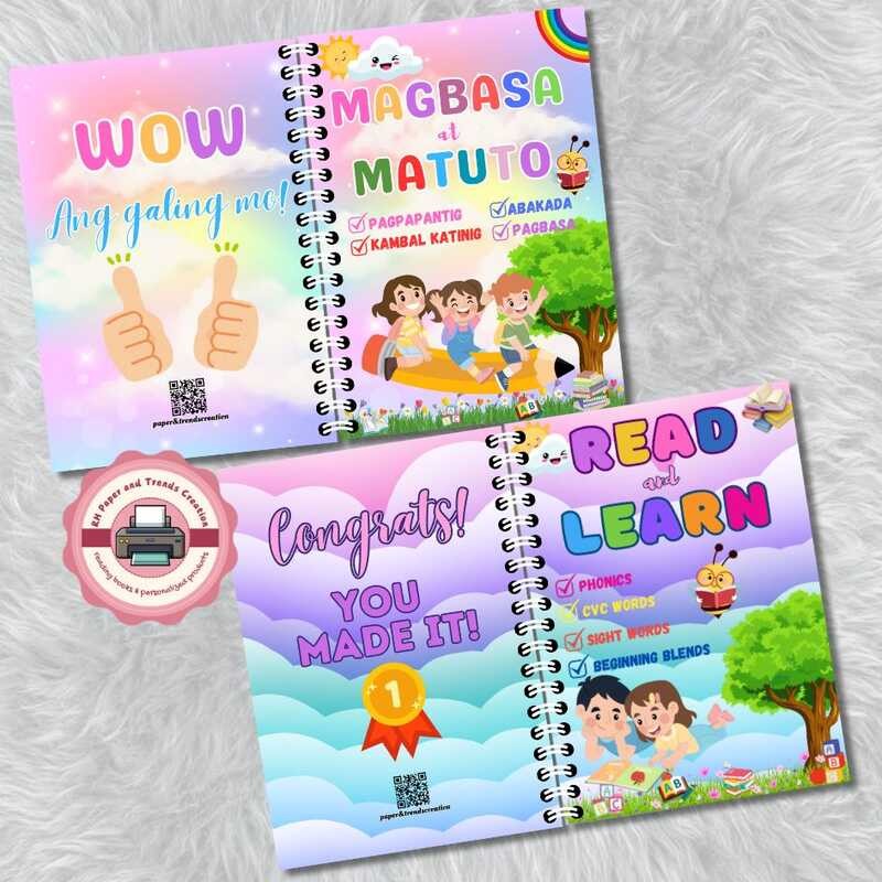 Magbasa At Matuto Ng Abakada Read And Learn/ Gabay Pagbabasa / Unang ...