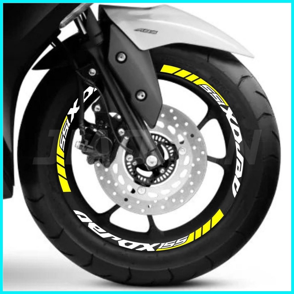Mags decals aerox v2 rim sticker for motorcycle wheel AEROX 155 V1 ...