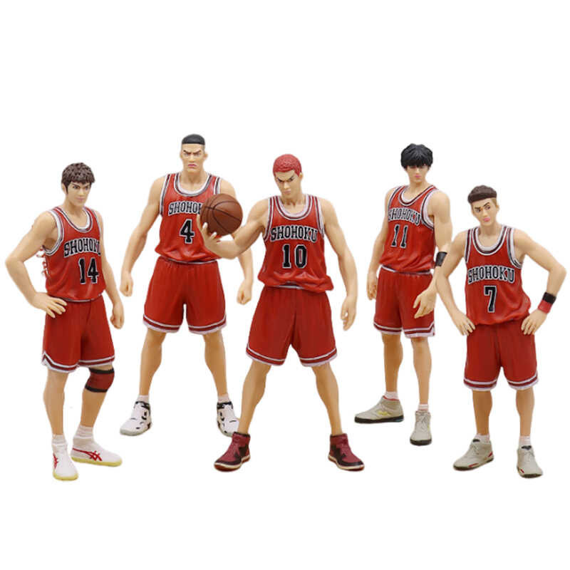 Slam 5Pcs - Action Figure Games Anime Sakuragi Hanamichi Hisashi Mitsui ...